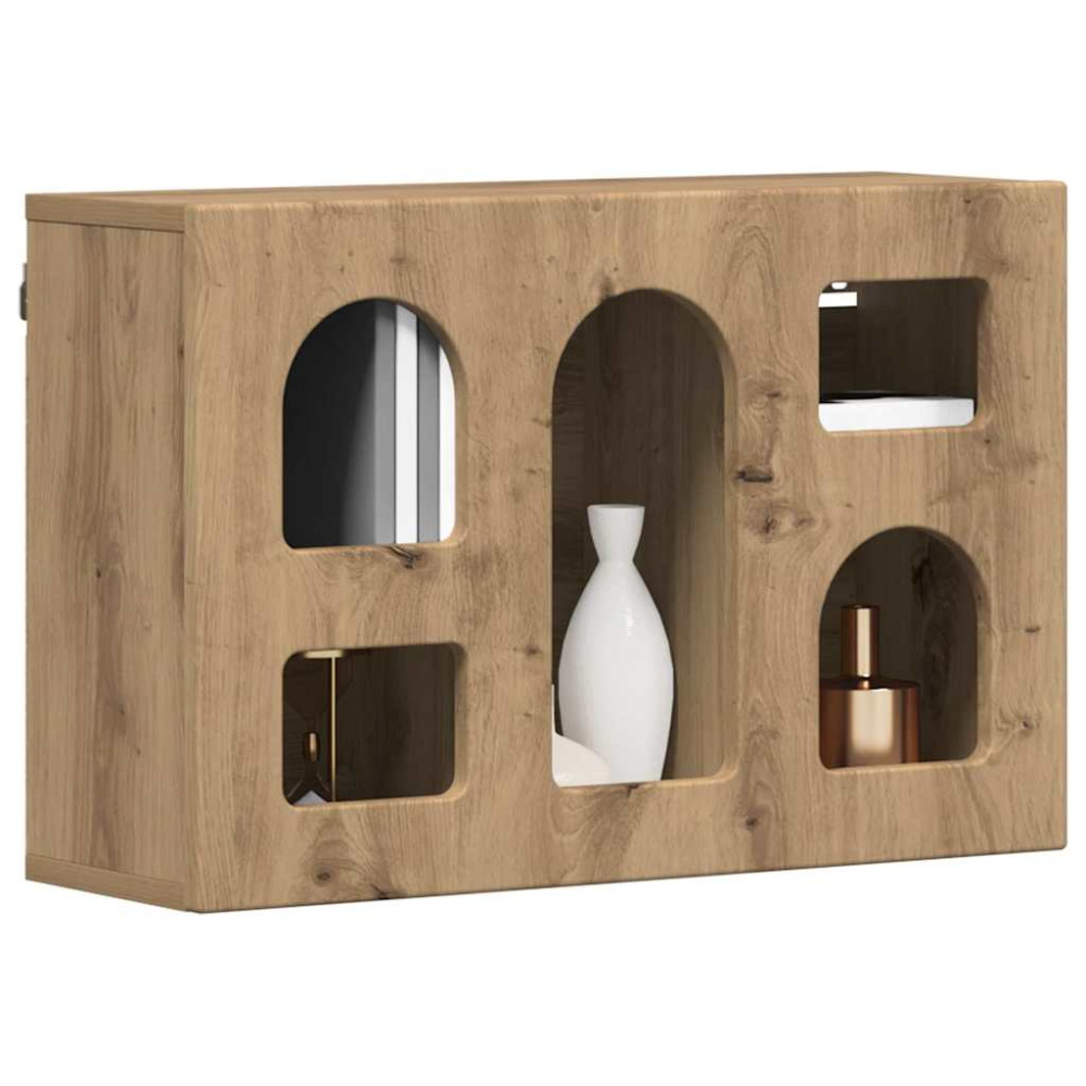 Produktbild för Hängande skåp ELST Artisan Ek 60 x 20 x 40 cm Konstruerat trä