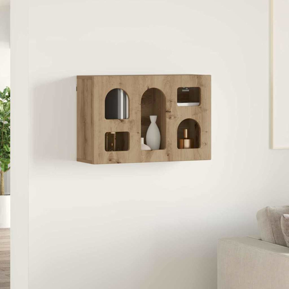 Produktbild för Hängande skåp ELST Artisan Ek 60 x 20 x 40 cm Konstruerat trä