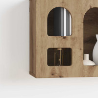 Produktbild för Hängande skåp ELST Artisan Ek 60 x 20 x 40 cm Konstruerat trä