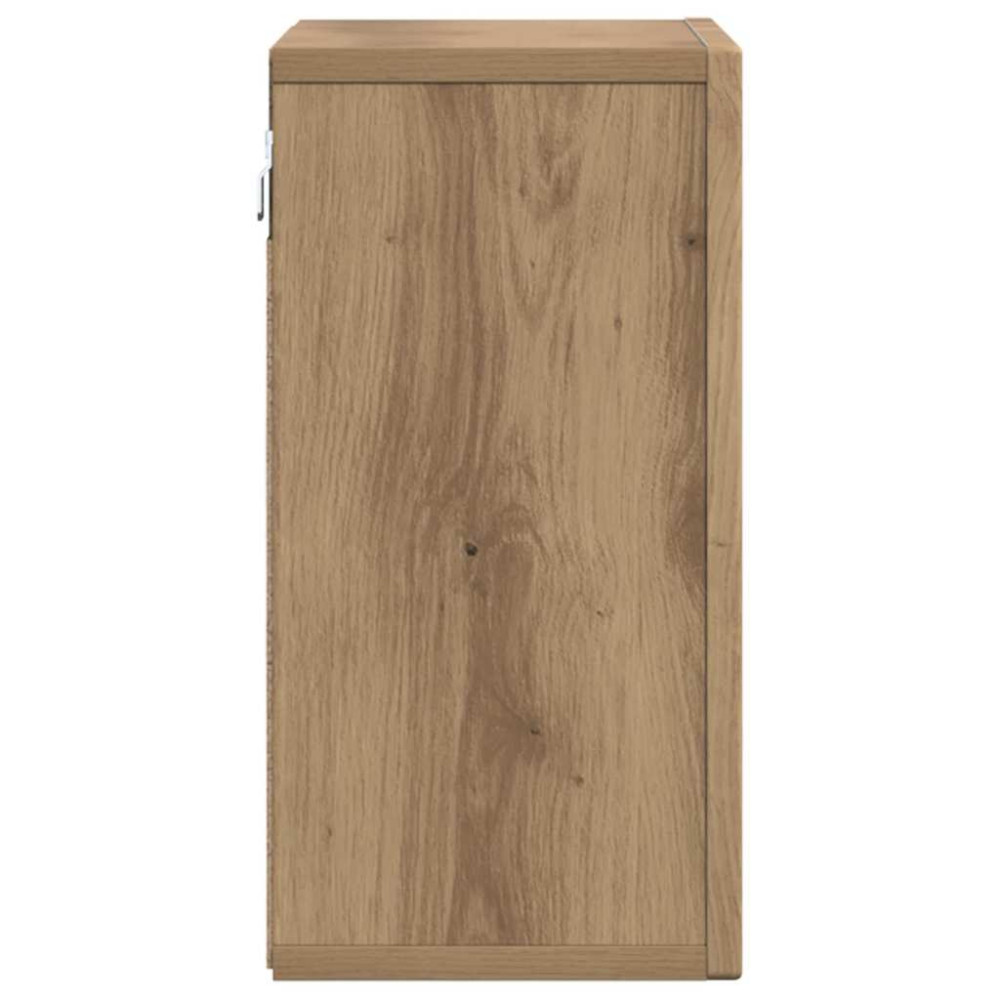 Produktbild för Hängande skåp ELST Artisan Ek 60 x 20 x 40 cm Konstruerat trä