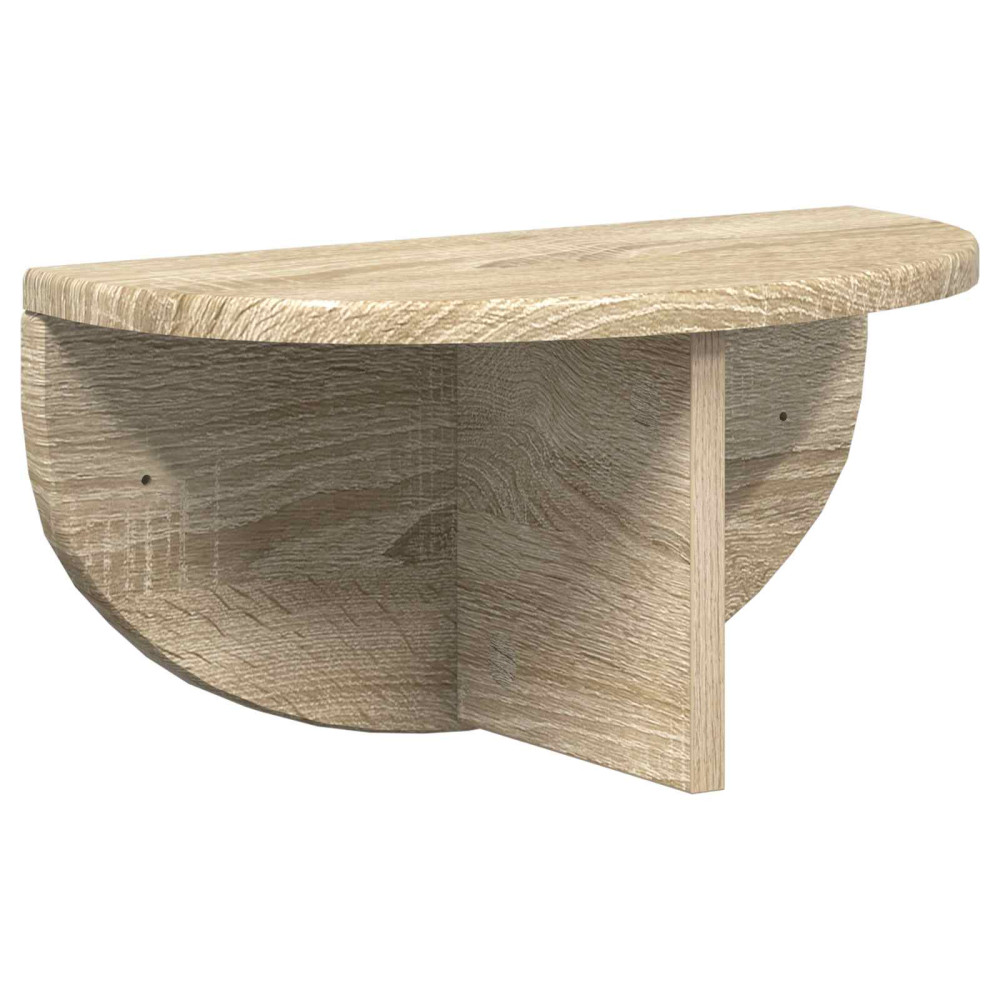 Produktbild för Vägg hylla Sonoma-ek 38 x 19 x 19 cm Konstruerat trä