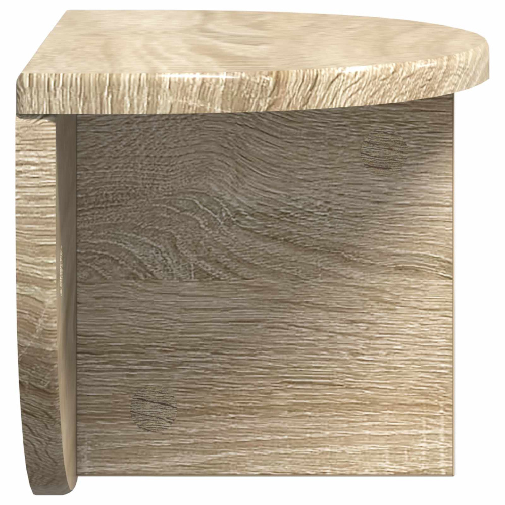 Produktbild för Vägg hylla Sonoma-ek 38 x 19 x 19 cm Konstruerat trä