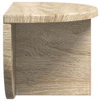 Produktbild för Vägg hylla Sonoma-ek 38 x 19 x 19 cm Konstruerat trä