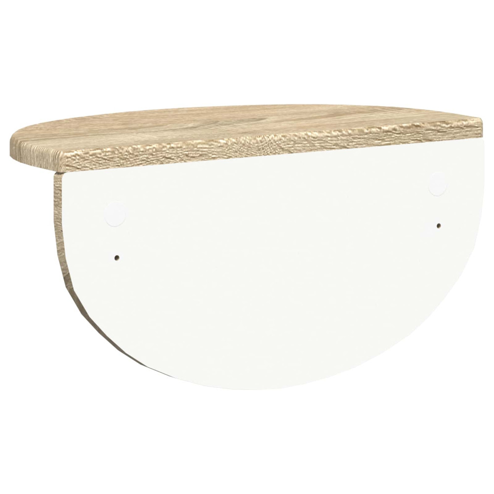 Produktbild för Vägg hylla Sonoma-ek 38 x 19 x 19 cm Konstruerat trä