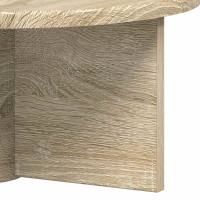 Produktbild för Vägg hylla Sonoma-ek 38 x 19 x 19 cm Konstruerat trä