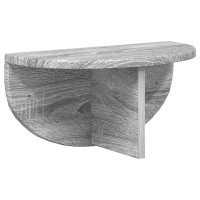 Produktbild för Vägg hylla Grå Sonoma 38 x 19 x 19 cm Konstruerat trä