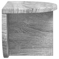 Produktbild för Vägg hylla Grå Sonoma 38 x 19 x 19 cm Konstruerat trä