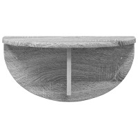 Produktbild för Vägg hylla Grå Sonoma 48 x 24 x 24 cm Konstruerat trä