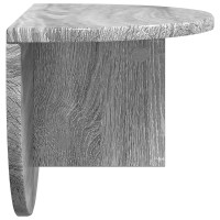 Produktbild för Vägg hylla Grå Sonoma 48 x 24 x 24 cm Konstruerat trä