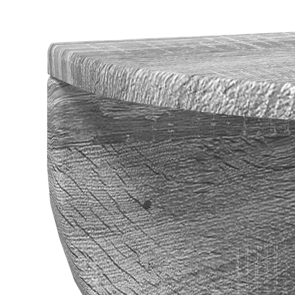 Produktbild för Vägg hylla Grå Sonoma 48 x 24 x 24 cm Konstruerat trä