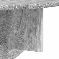 Produktbild för Vägg hylla Grå Sonoma 48 x 24 x 24 cm Konstruerat trä