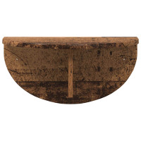 Produktbild för Vägg hylla 2 pcs Gammalt trä 48 x 24 x 24 cm Konstruerat trä