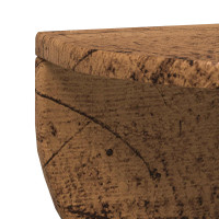 Produktbild för Vägg hylla 2 pcs Gammalt trä 48 x 24 x 24 cm Konstruerat trä