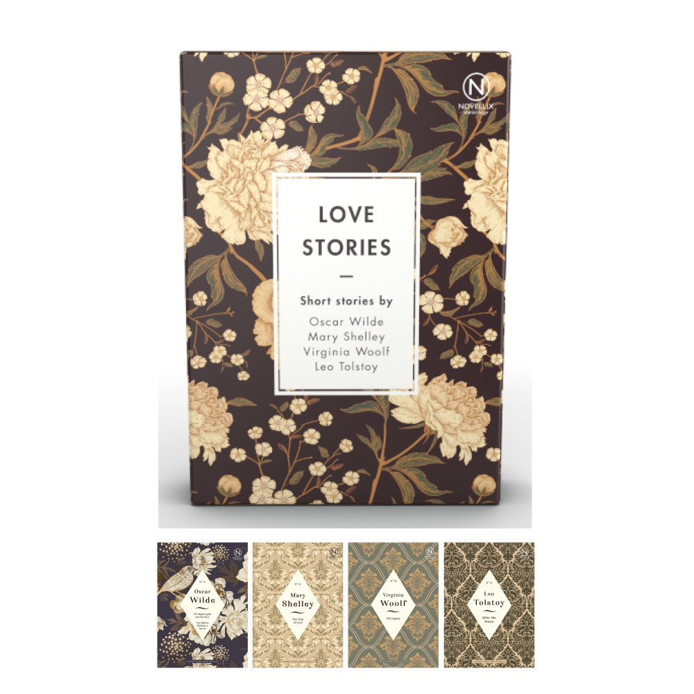 Produktbild för Box with four Love Stories (bok)