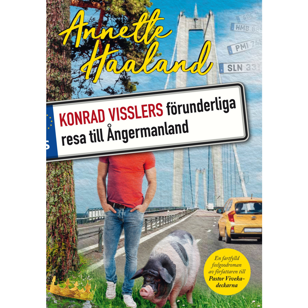 Produktbild för Konrad Visslers förunderliga resa till Ångermanland (inbunden)