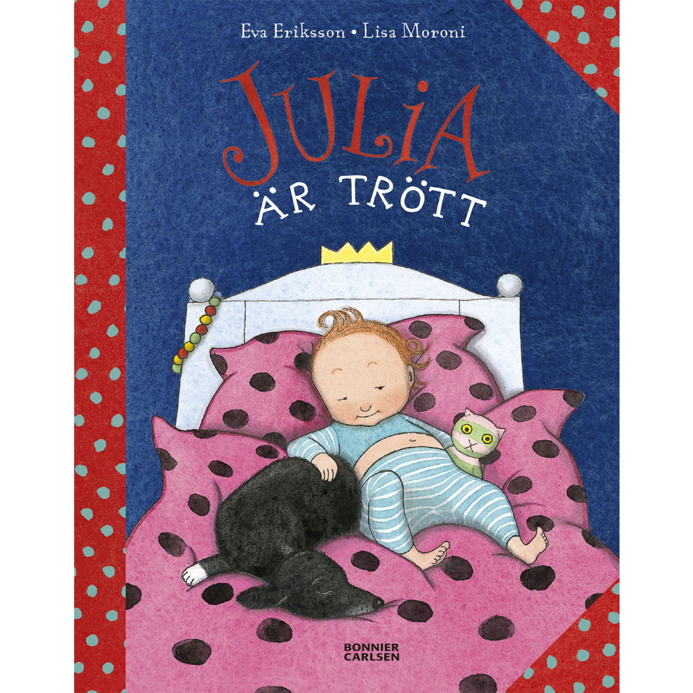 Produktbild för Julia är trött (inbunden)