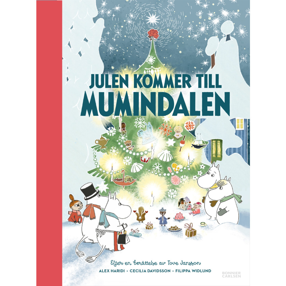 Produktbild för Julen kommer till Mumindalen (bok, halvklotband)