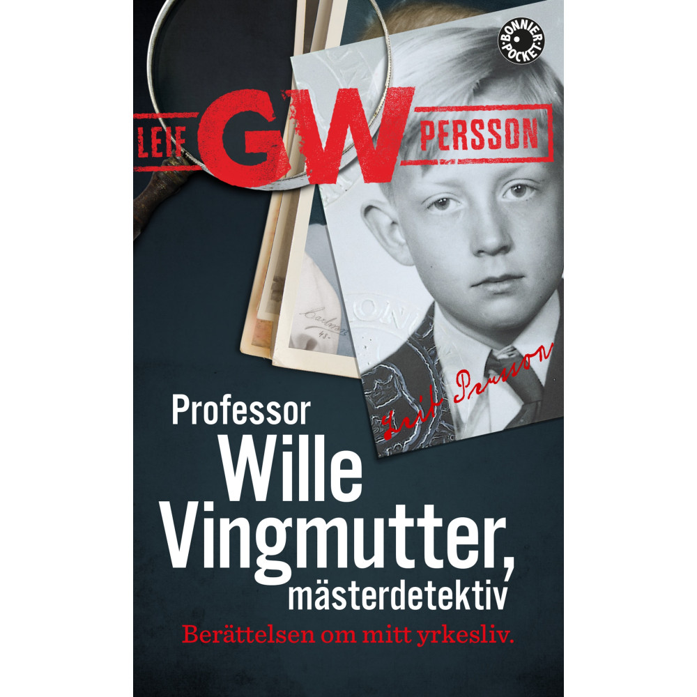 Produktbild för Professor Wille Vingmutter, mästerdetektiv : berättelsen om mitt yrkesliv (pocket)