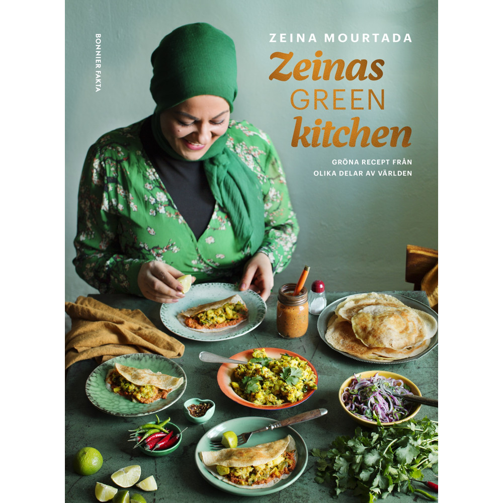 Produktbild för Zeinas green kitchen : gröna recept från olika delar av världen (bok, danskt band)