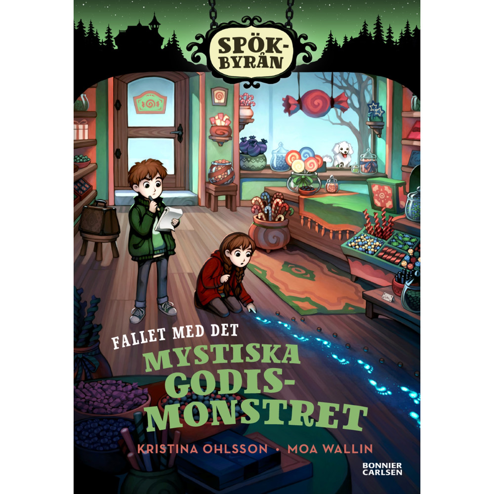 Produktbild för Fallet med det mystiska godismonstret (inbunden)