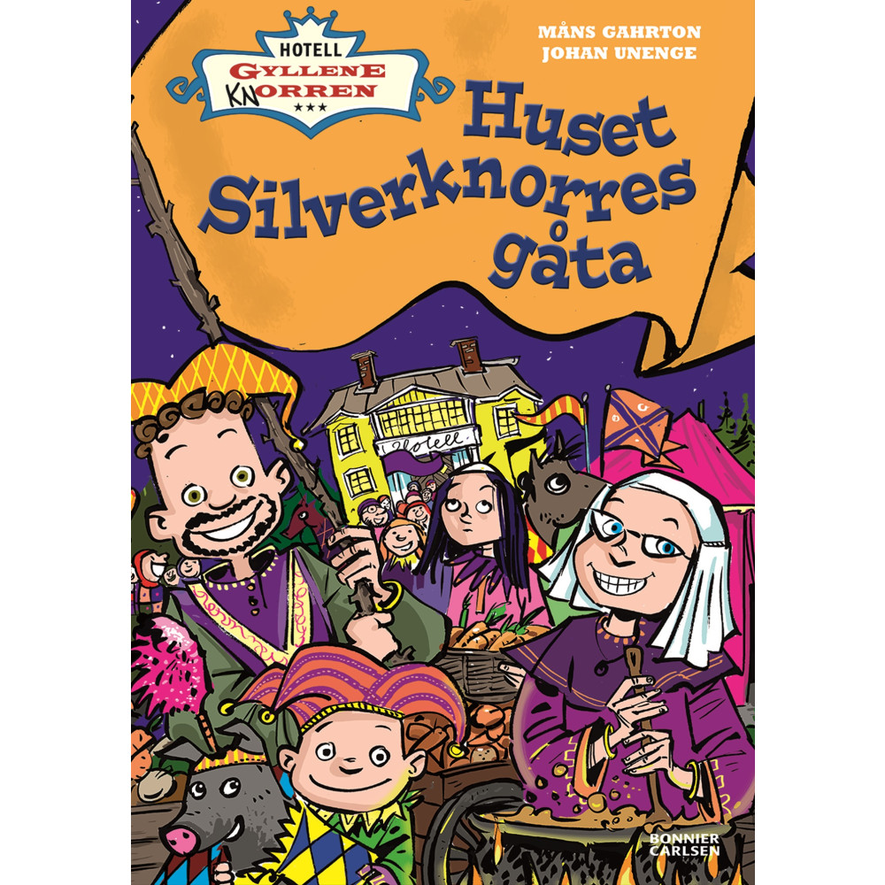 Produktbild för Huset Silverknorres gåta (bok, kartonnage)