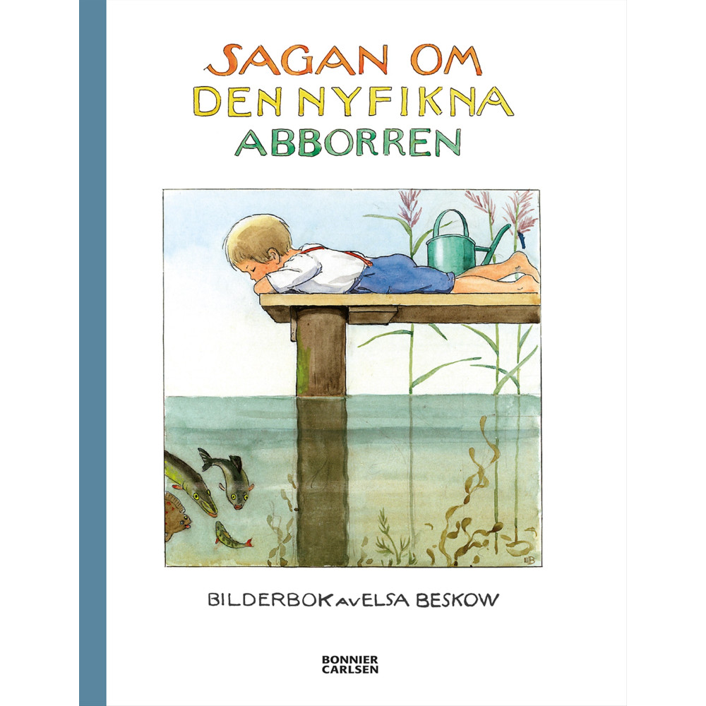 Produktbild för Sagan om den nyfikna abborren (inbunden)