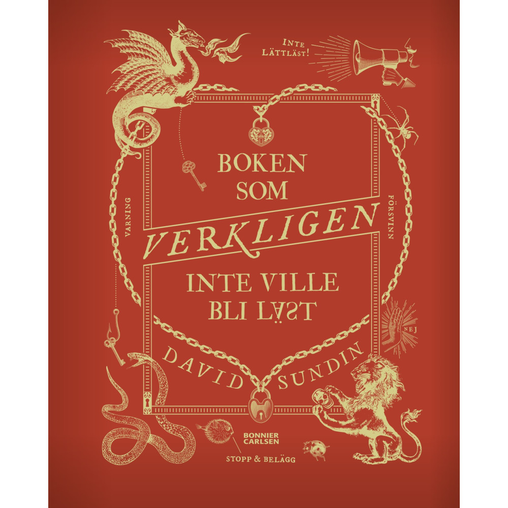 Produktbild för Boken som VERKLIGEN inte ville bli läst (inbunden)