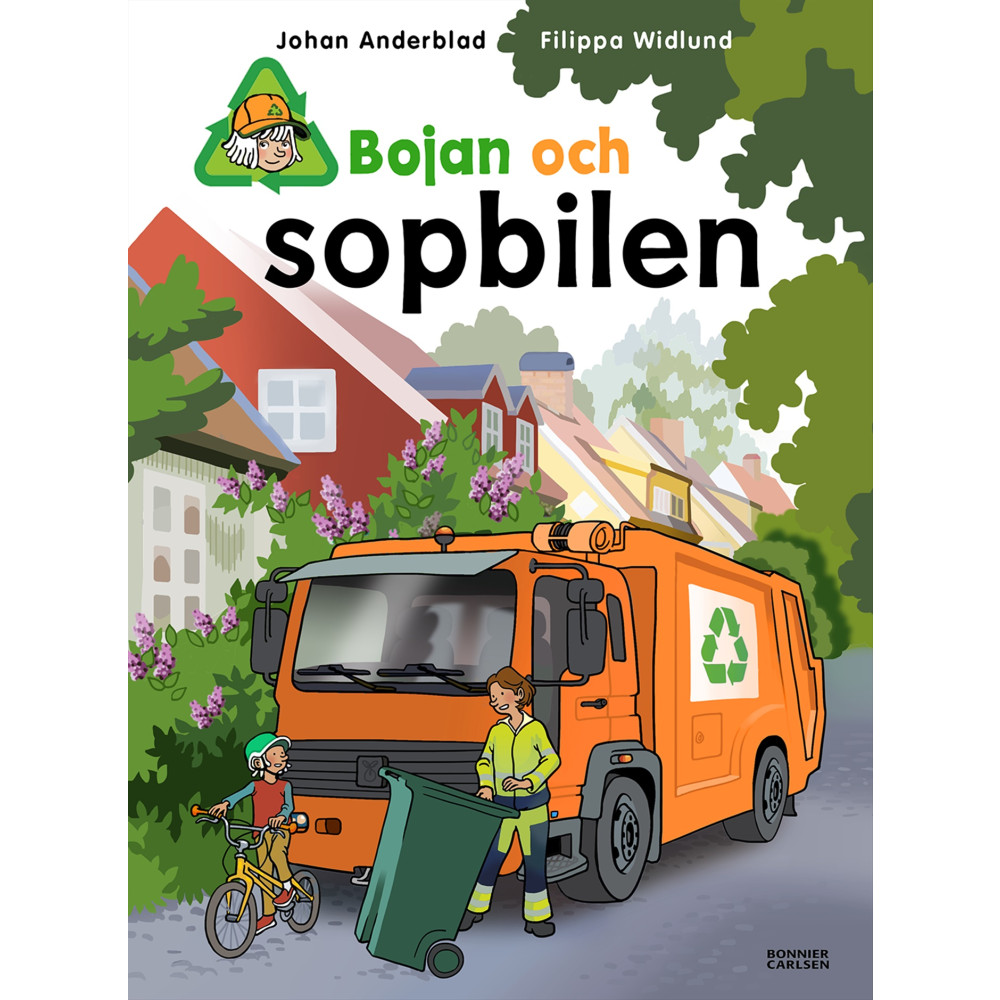 Produktbild för Bojan och sopbilen (inbunden)
