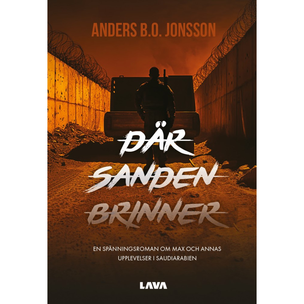 Produktbild för Där sanden brinner (bok, danskt band)