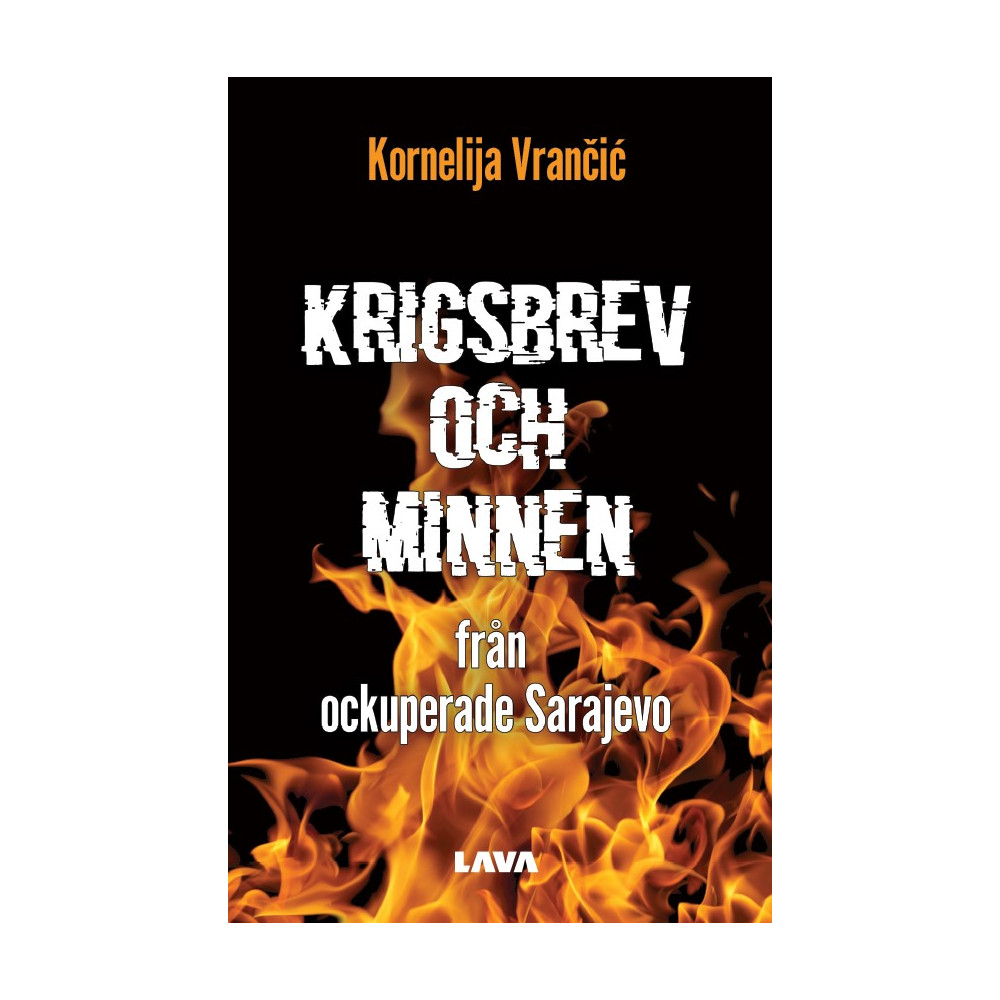 Produktbild för Krigsbrev och minnen från ockuperade Sarajevo (bok, danskt band)