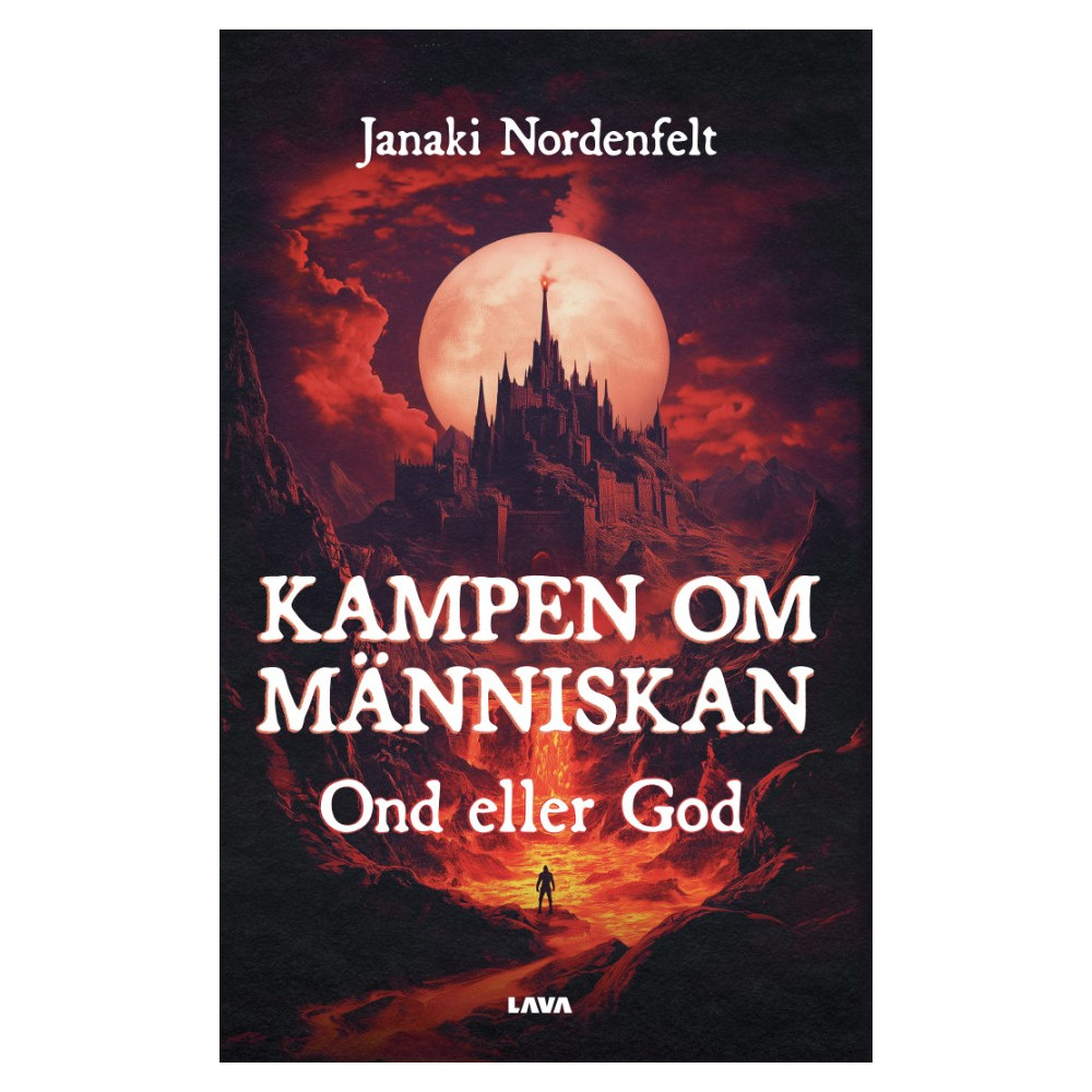 Produktbild för Kampen om människan - ond eller god (bok, danskt band)