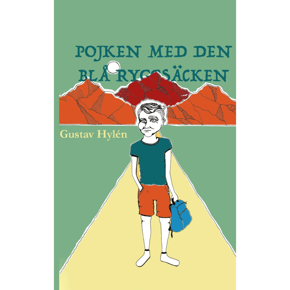 Produktbild för Pojken med den blå ryggsäcken (häftad)