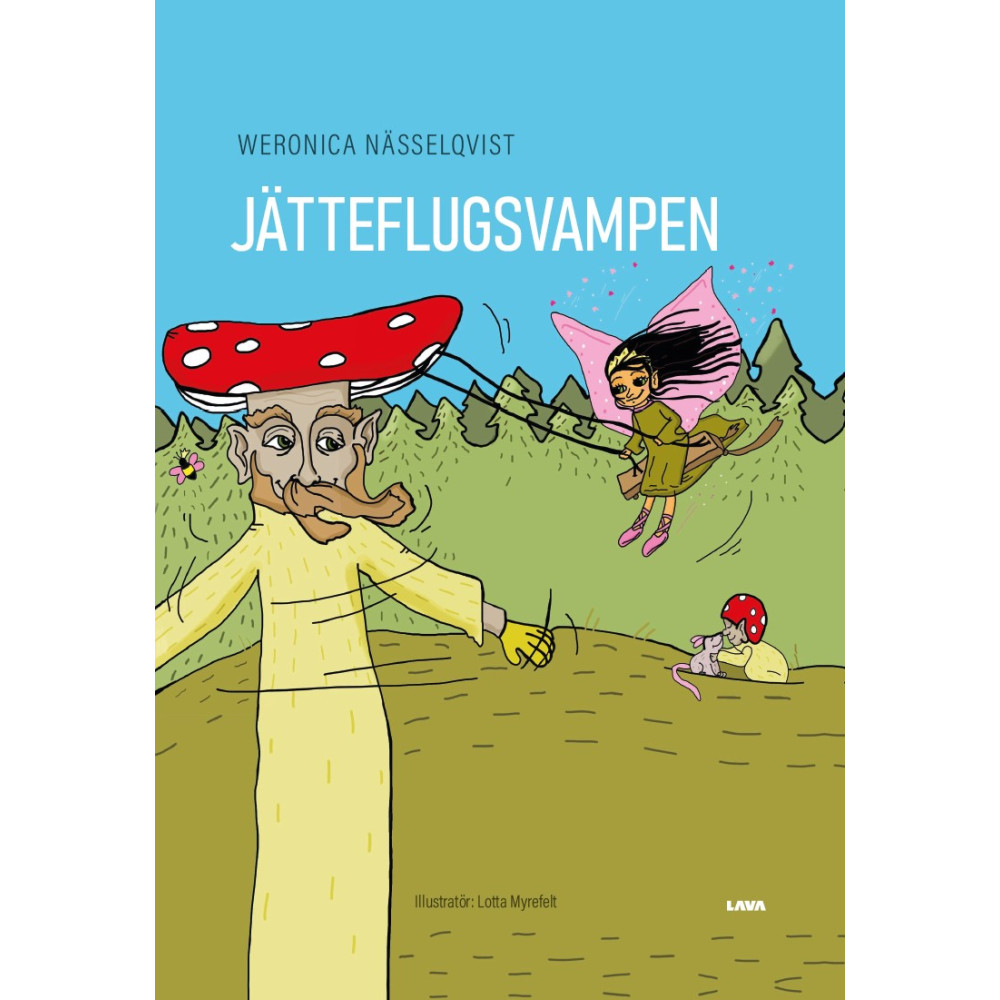 Produktbild för Jätteflugsvampen (inbunden)