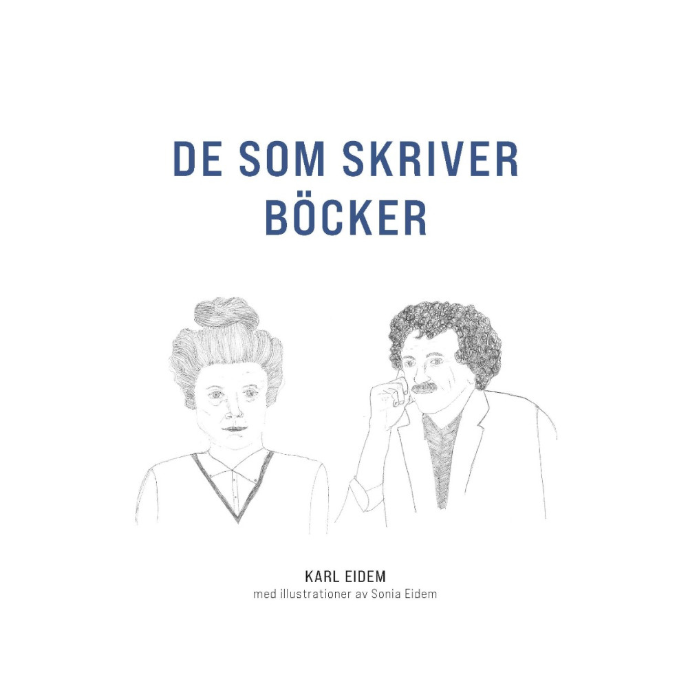 Produktbild för De som skriver böcker (häftad)