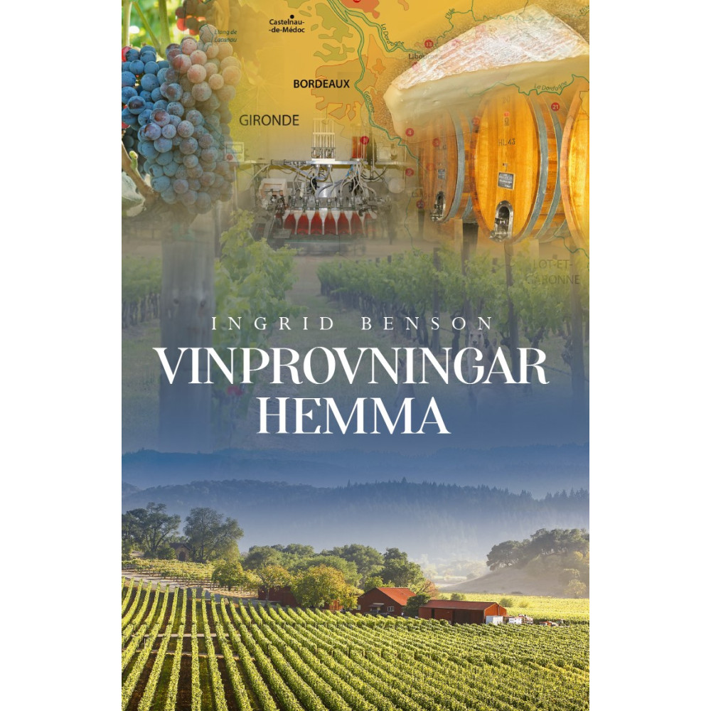 Produktbild för Vinprovningar hemma (inbunden)