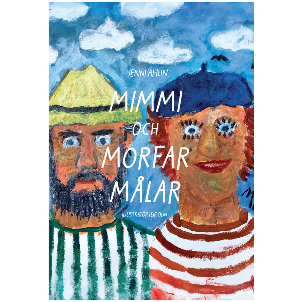 Produktbild för Mimmi och morfar målar (inbunden)