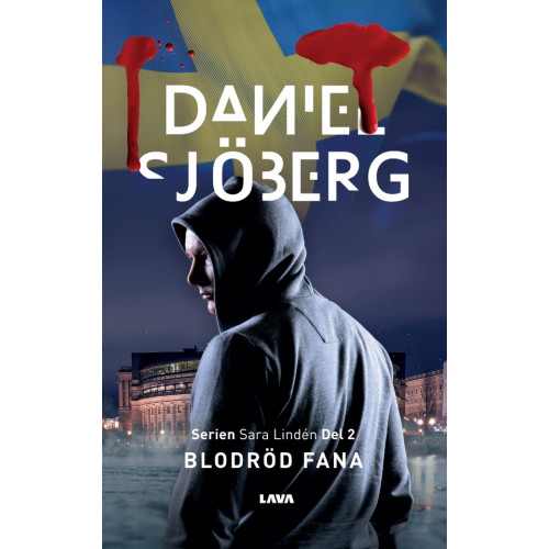 Daniel Sjöberg Blodröd fana (bok, danskt band)