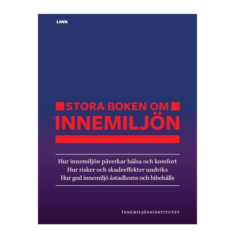 Produktbild för Stora boken om innemiljö (bok, storpocket)