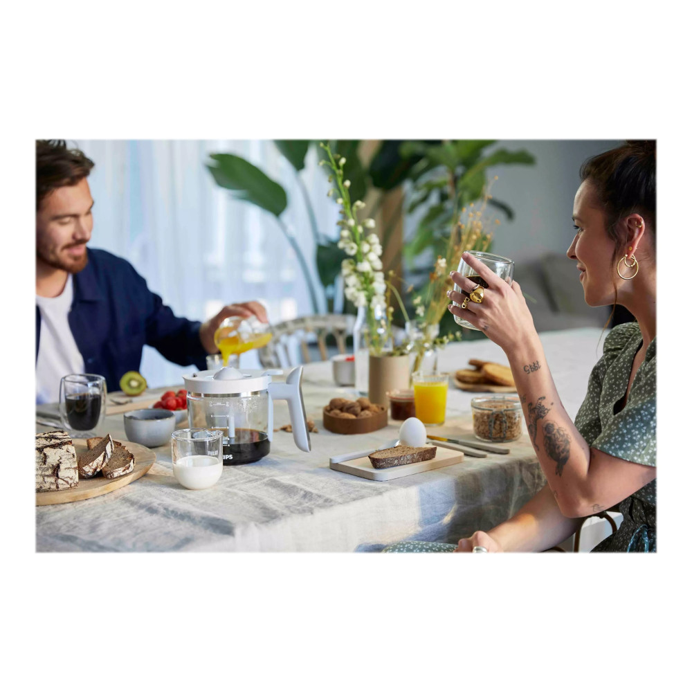 Produktbild för Philips Series 5000 HD5120 Eco Conscious Edition - kaffemaskin - matt silkesvit