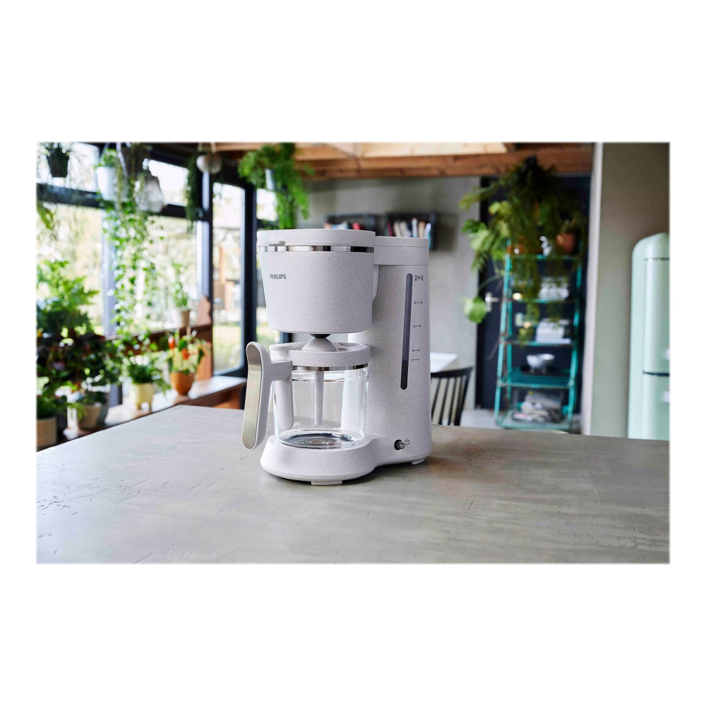 Produktbild för Philips Series 5000 HD5120 Eco Conscious Edition - kaffemaskin - matt silkesvit