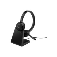 Produktbild för Jabra Evolve 65 TE Stereo - headset - USB-A via Bluetooth-adapter