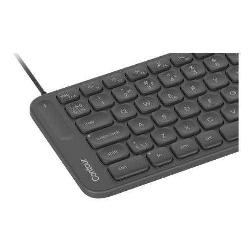 CONTOUR Contour Balance - tangentbord - mellanstorlek - QWERTY - hela norden Inmatningsenhet