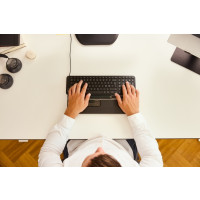 Produktbild för Contour Balance - tangentbord - mellanstorlek - QWERTY - hela norden Inmatningsenhet