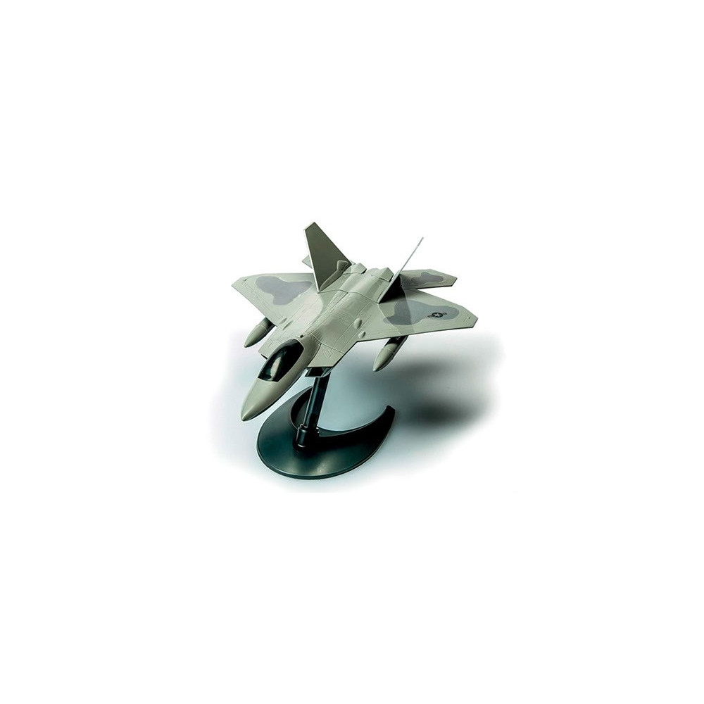 Produktbild för Airfix QUICK BUILD F22 Raptor, Luftfarkostmodell med fast vi...