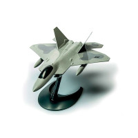 Produktbild för Airfix QUICK BUILD F22 Raptor, Luftfarkostmodell med fast vi...