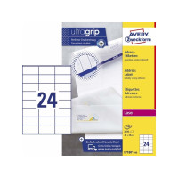 Produktbild för Avery L7180 - adresslappar - 2400 etikett (er) - 70 x 36 mm