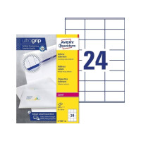 Produktbild för Avery L7180 - adresslappar - 2400 etikett (er) - 70 x 36 mm