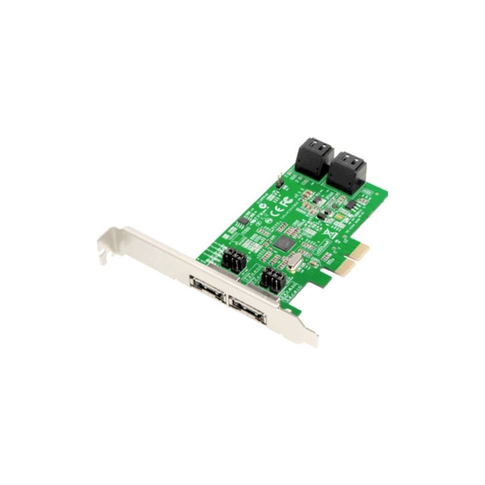 Produktbild för Dawicontrol DC 624e RAID - kontrollerkort (RAID) - SATA 6Gb/s - PCIe 2.0 x2