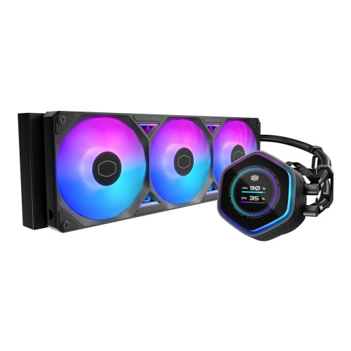 Cooler Master Cooler Master MasterLiquid 360 Atmos II LCD - kylsystem med vätska till processorn