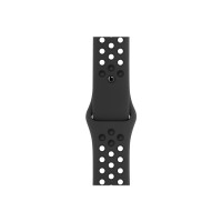 Produktbild för Apple Watch Nike Series 6 (GPS) - rymdgrå aluminium - smart klocka med Nike sportband - antracit/svart - 32 GB